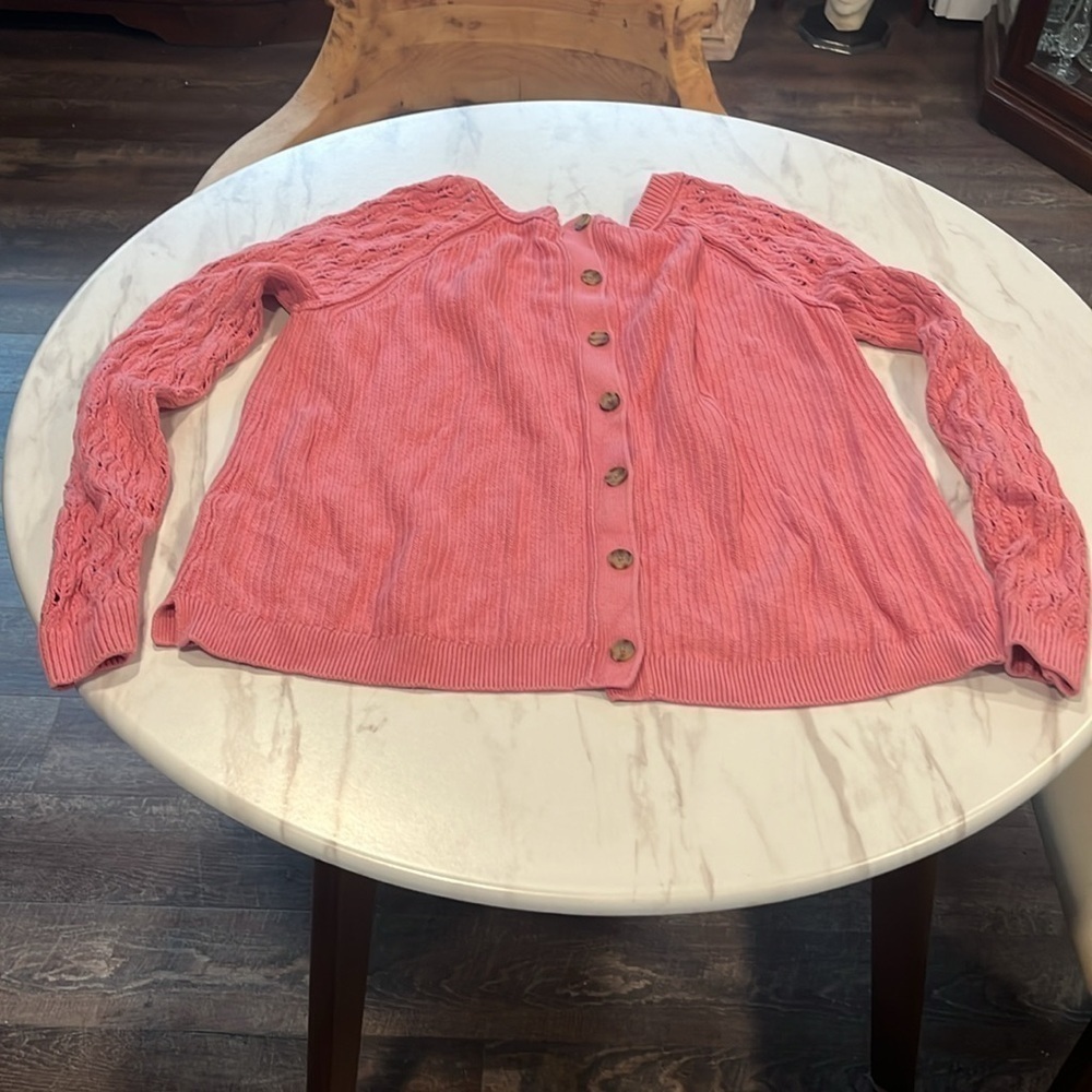 Ann Taylor Loft Button backed Sweater - Picture 4 of 4